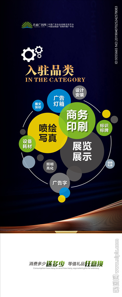 入驻品类