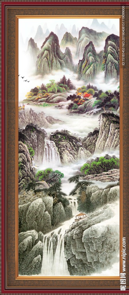山水国画