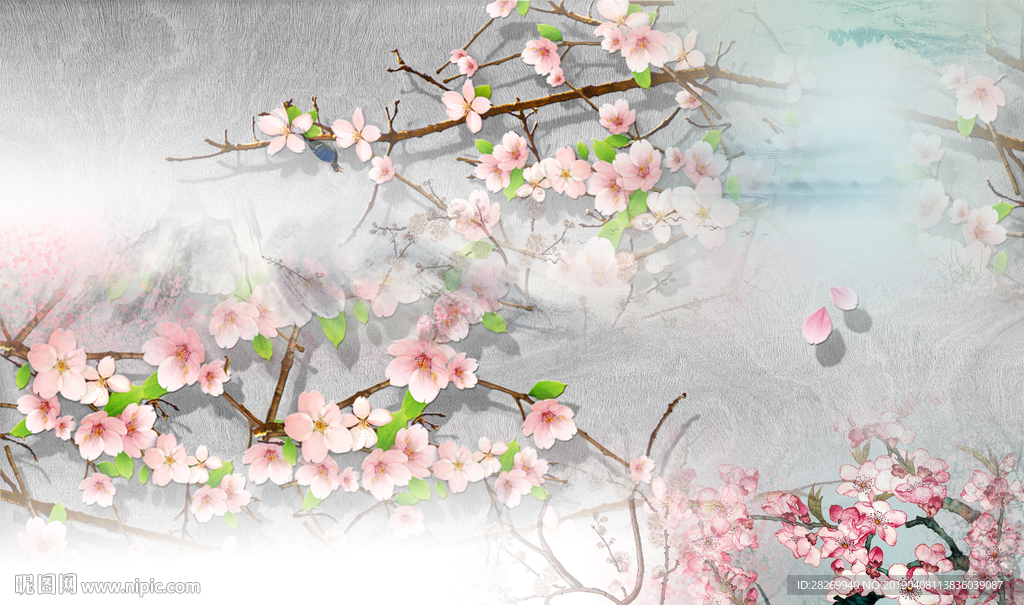 现代花鸟