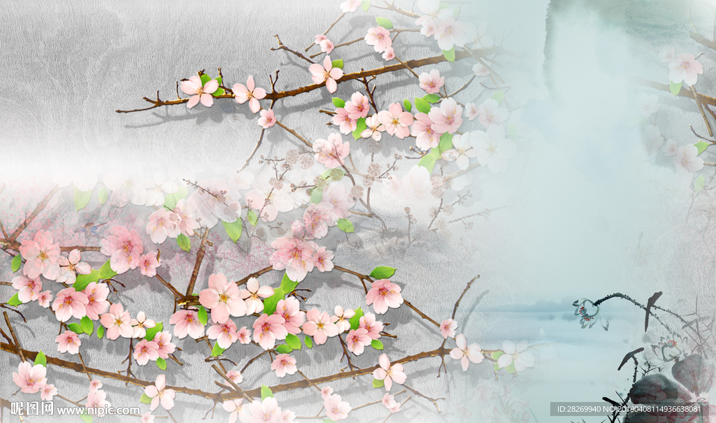 现代花鸟