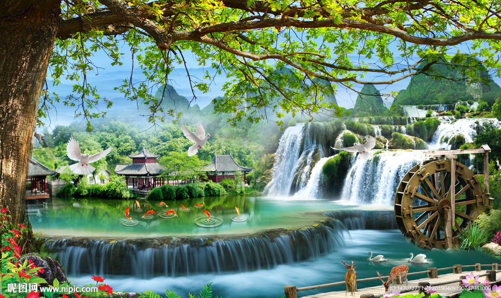 大树森林风景