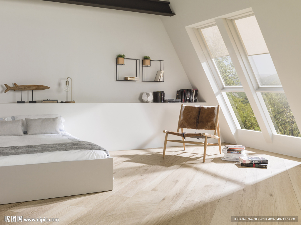 北欧风格 仿古砖 瓷砖效果图