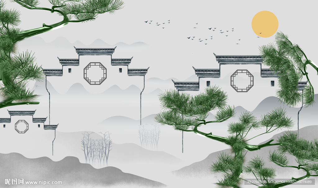 中国风江南建筑
