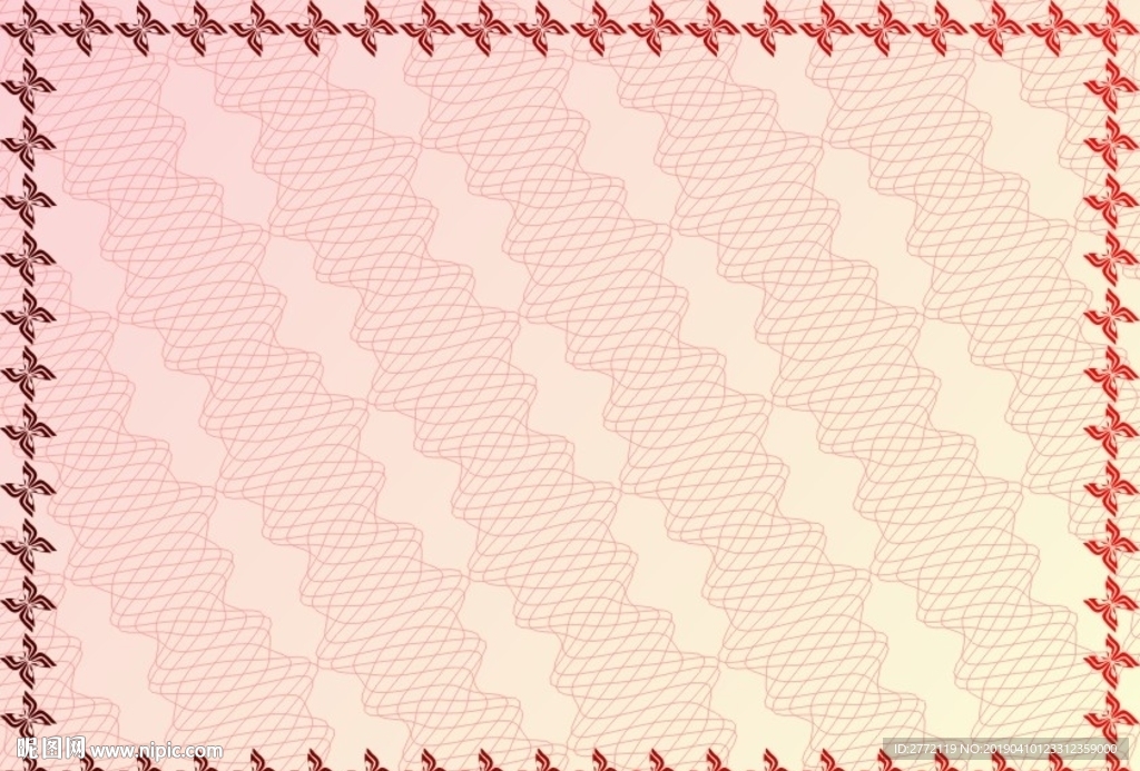 红彤彤 铭牌底纹