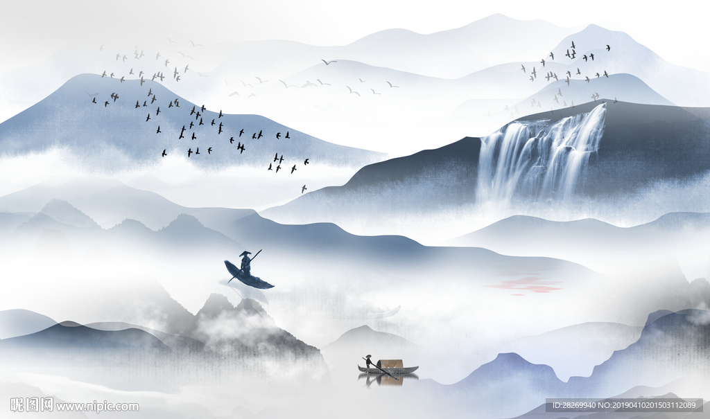 水墨山水