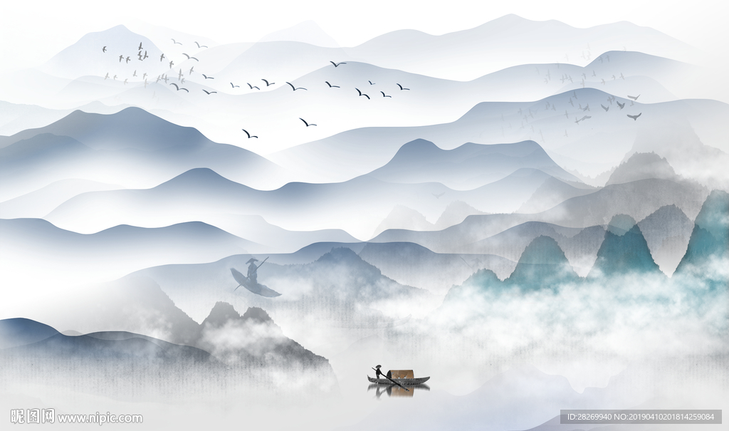水墨山水