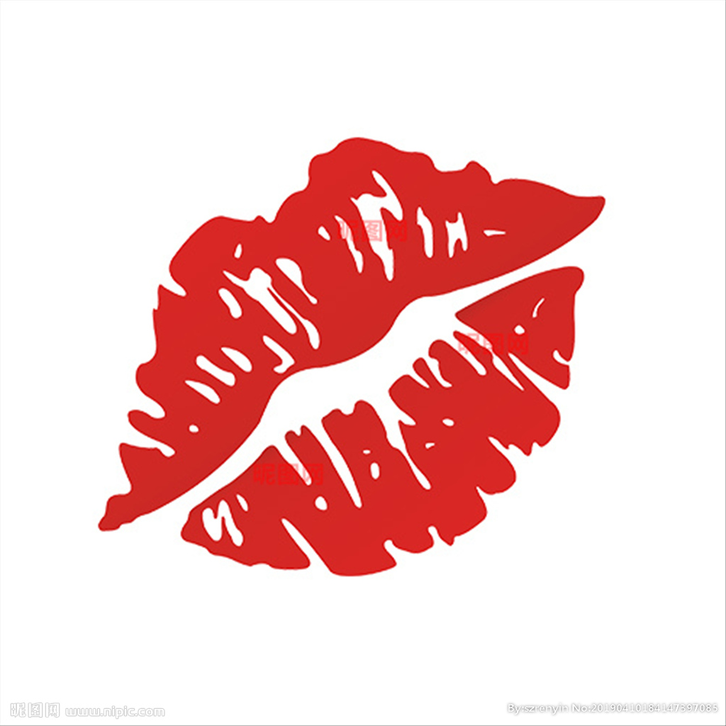 美丽性感口红嘴唇唇印嘴纹素材设计图__图片素材_其他_设计图库_昵图网nipic.com