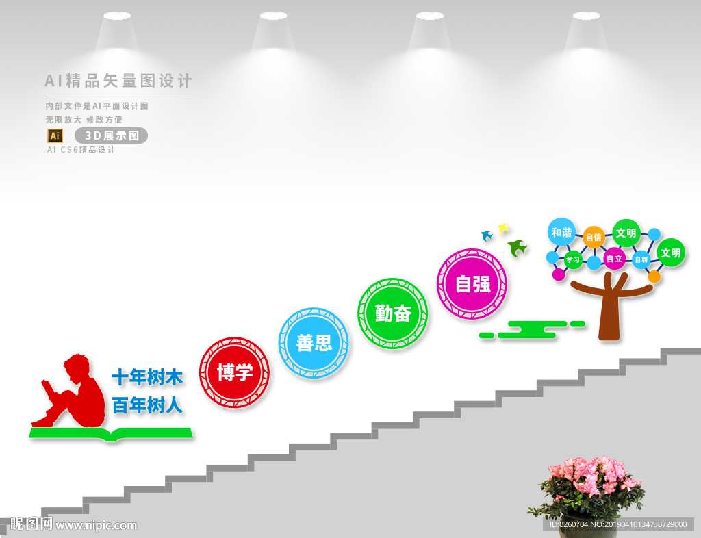 学校楼梯文化