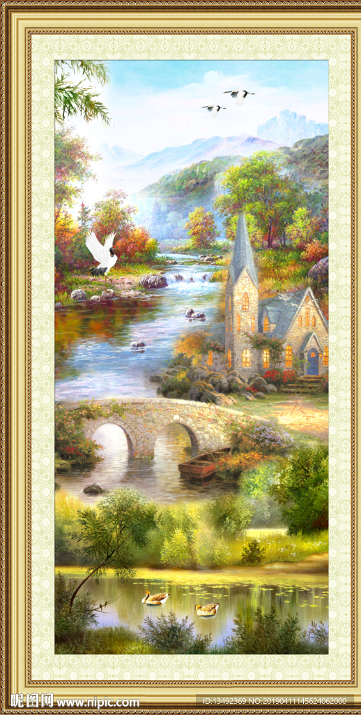 油画 风景