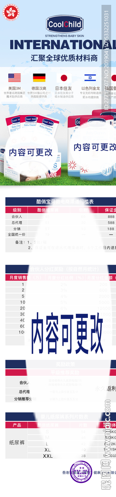 母婴海报分销图