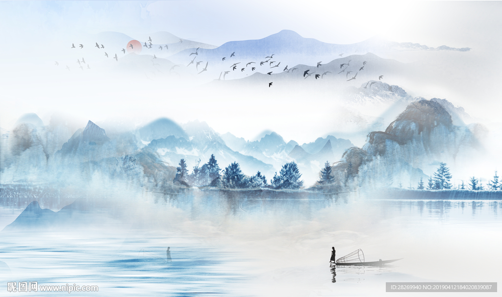 水墨山水
