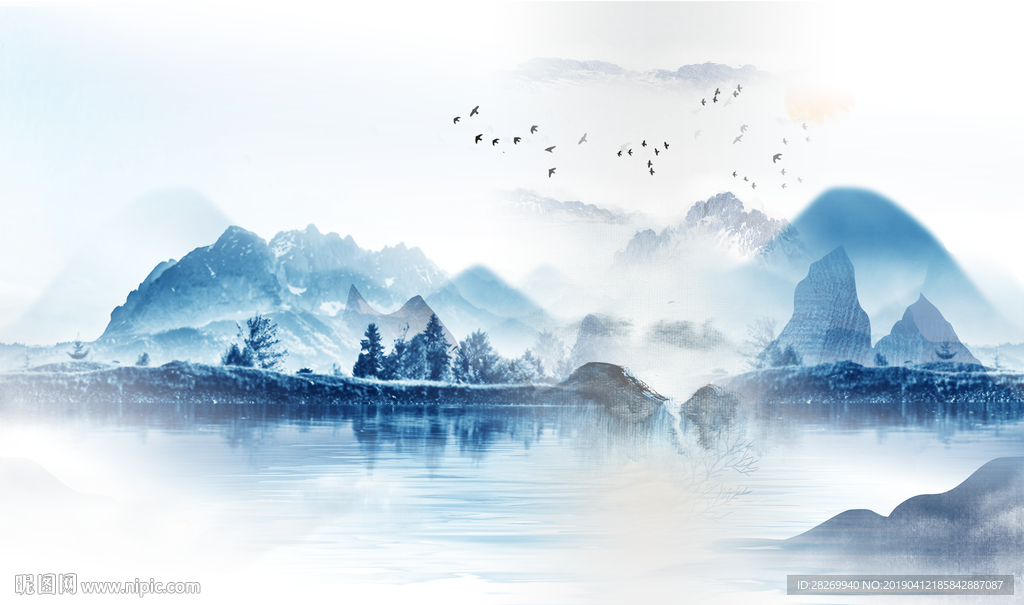 水墨山水