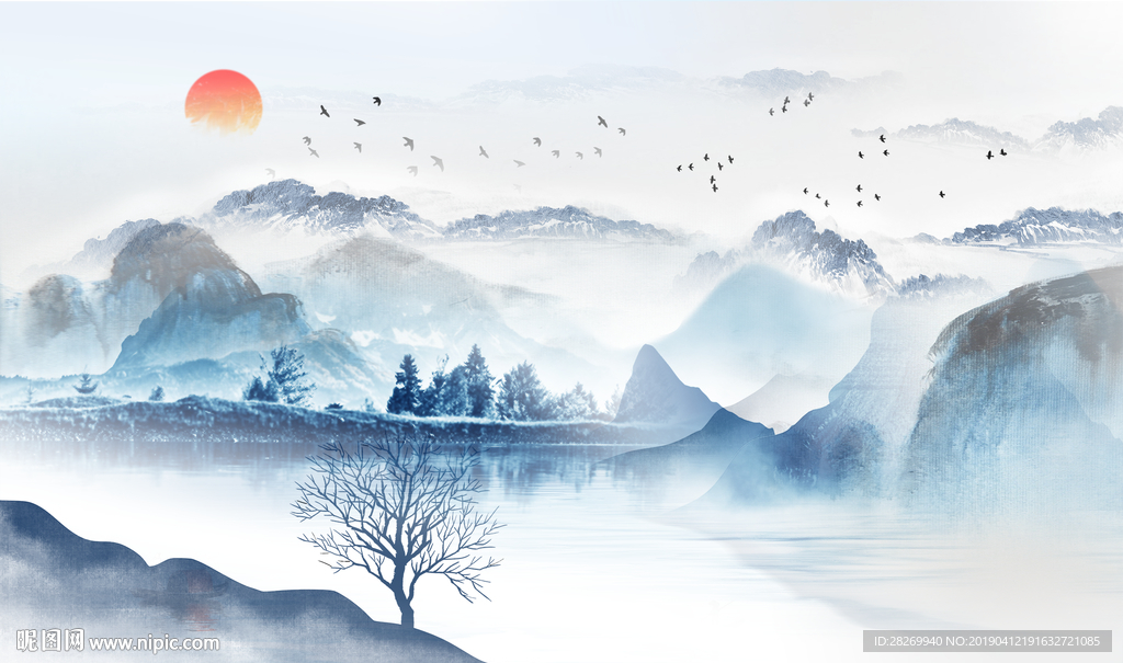 水墨山水
