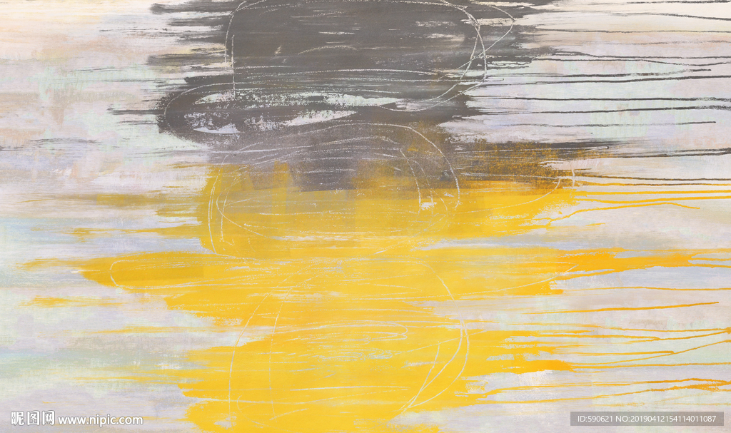 抽象油画