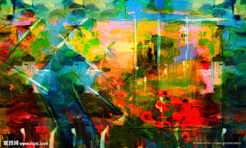 抽象画