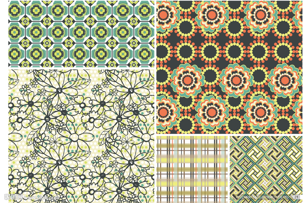 矢量图 小碎花 花朵 鲜花