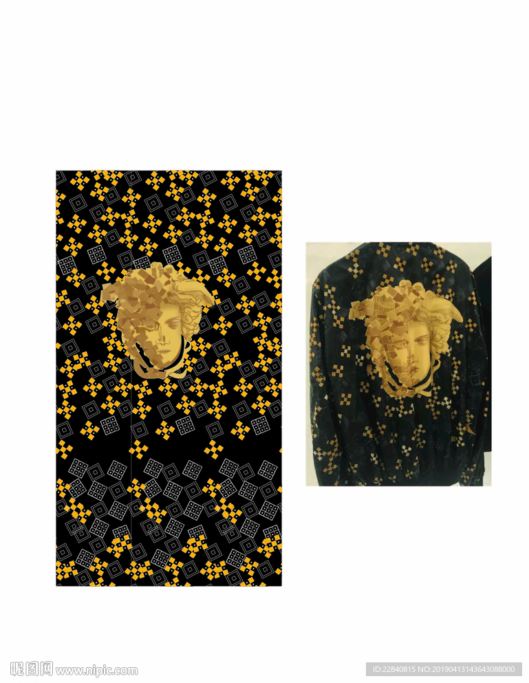 大牌服装 女人头像