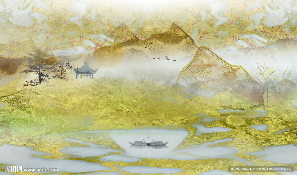 新中式山水