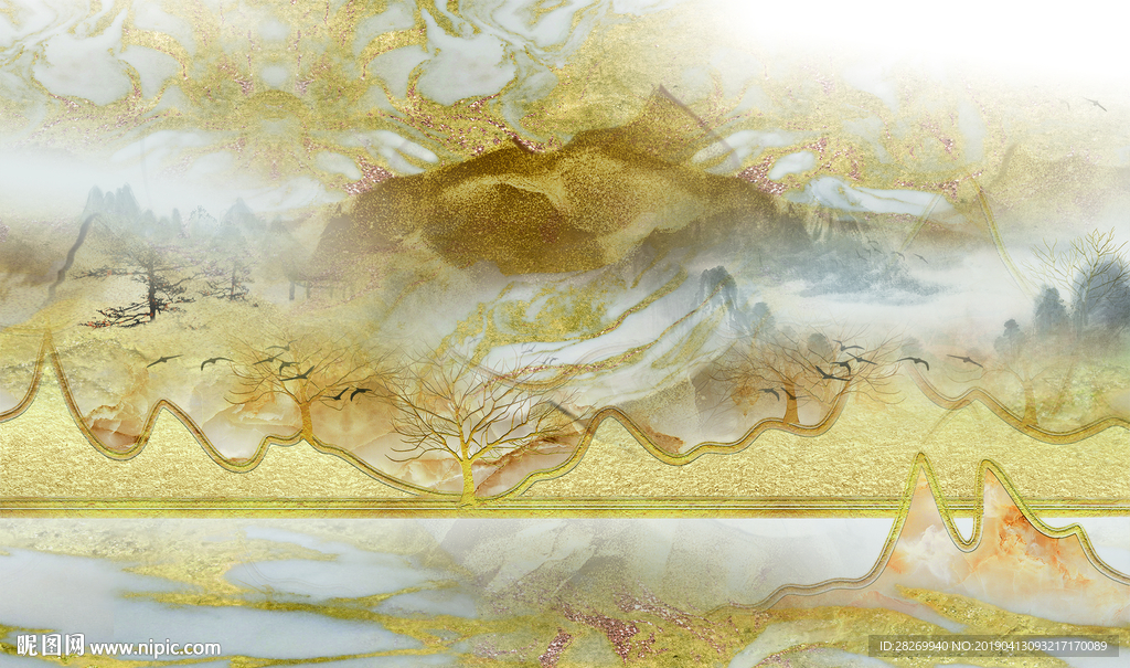 新中式山水