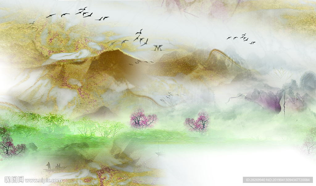 新中式山水