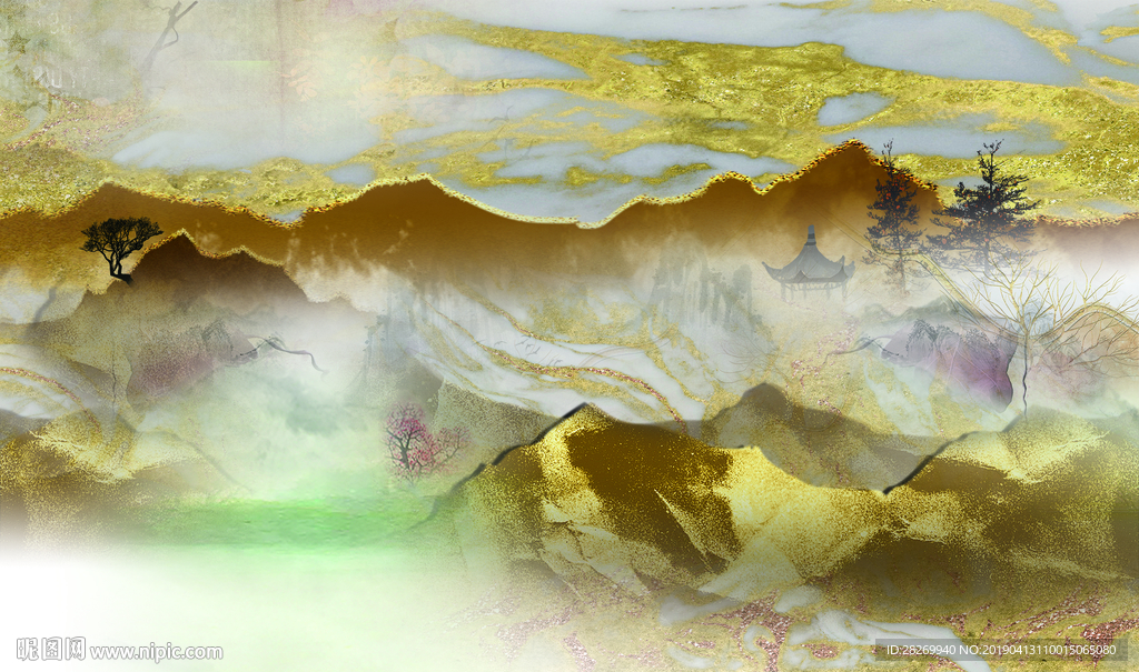 新中式山水
