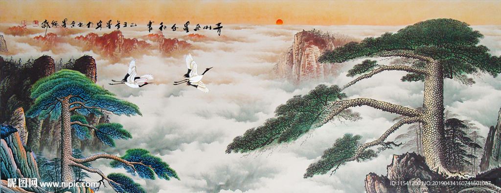 迎客松