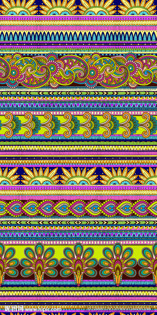 花型 小碎花 几何图