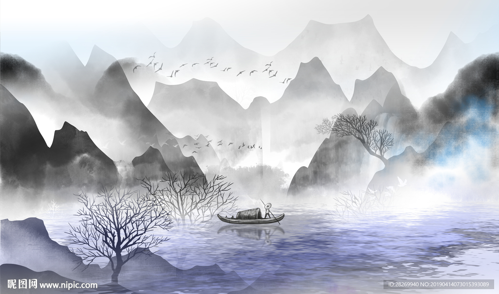 山水画