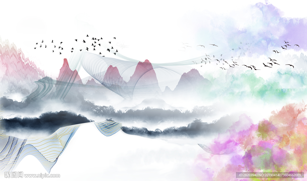 山水画