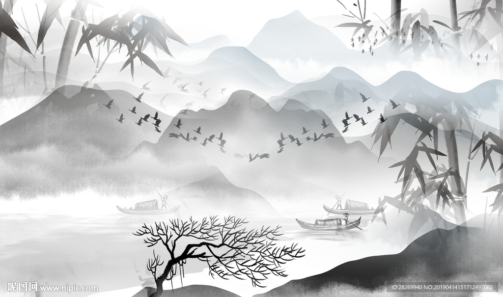 山水装饰画
