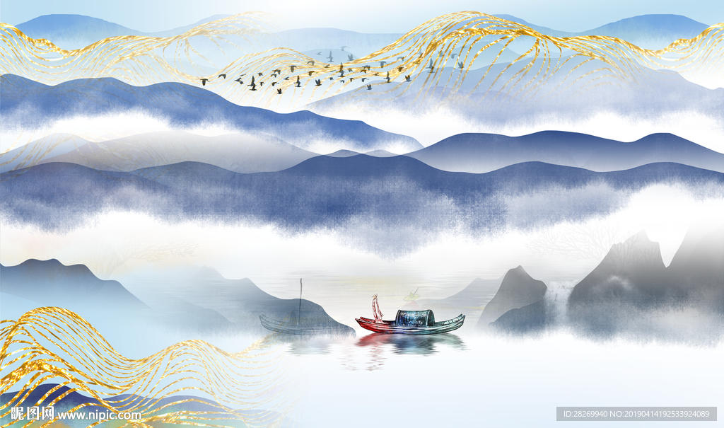 创意中式背景
