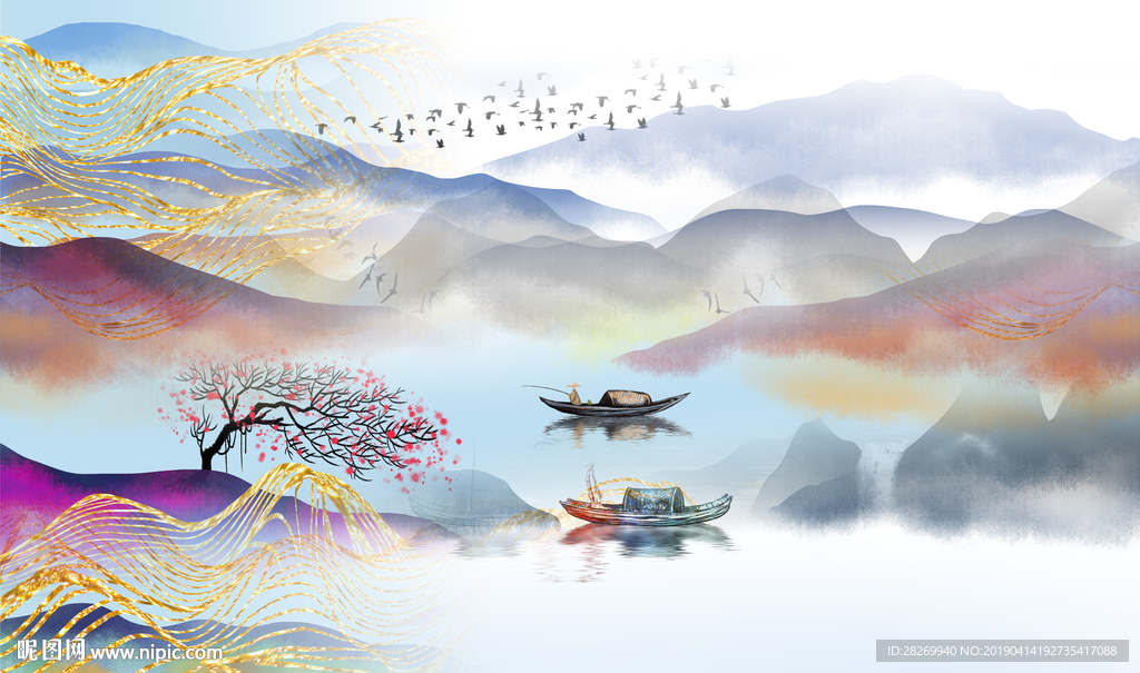 创意中式背景