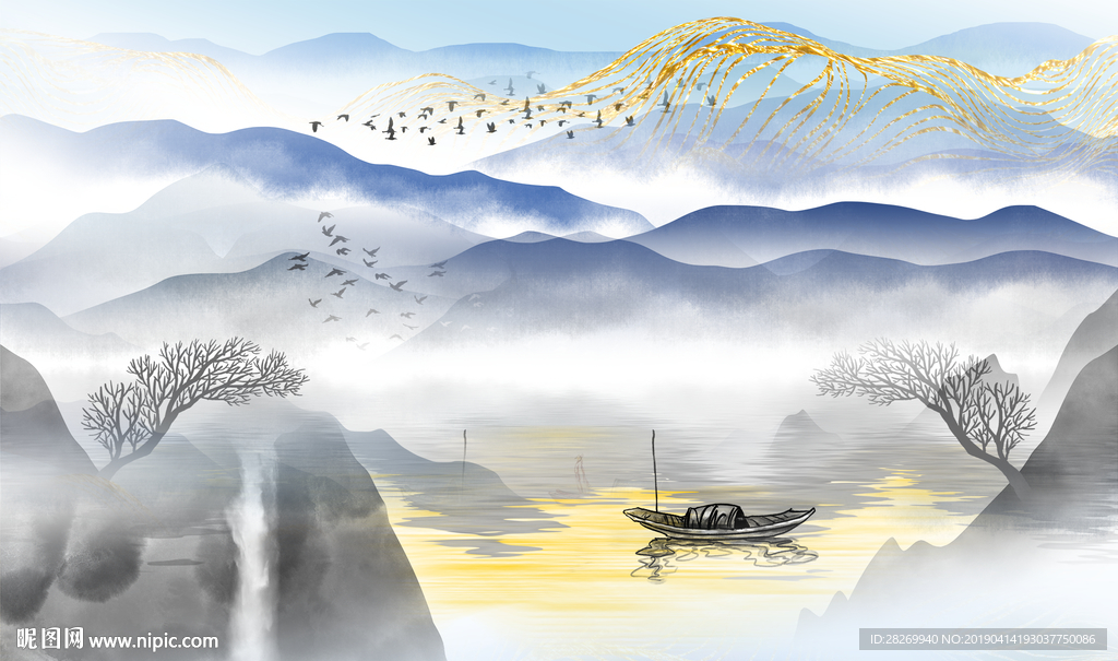 创意中式背景
