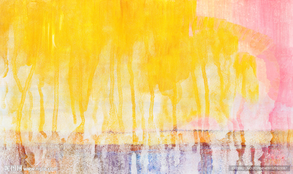 抽象油画