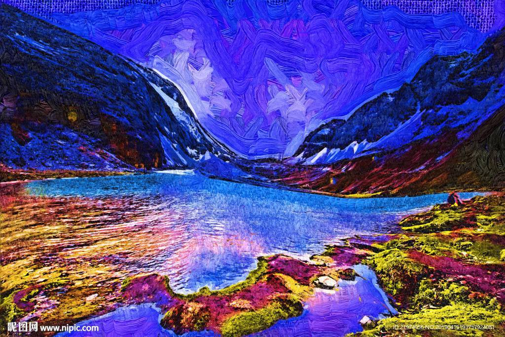 油画