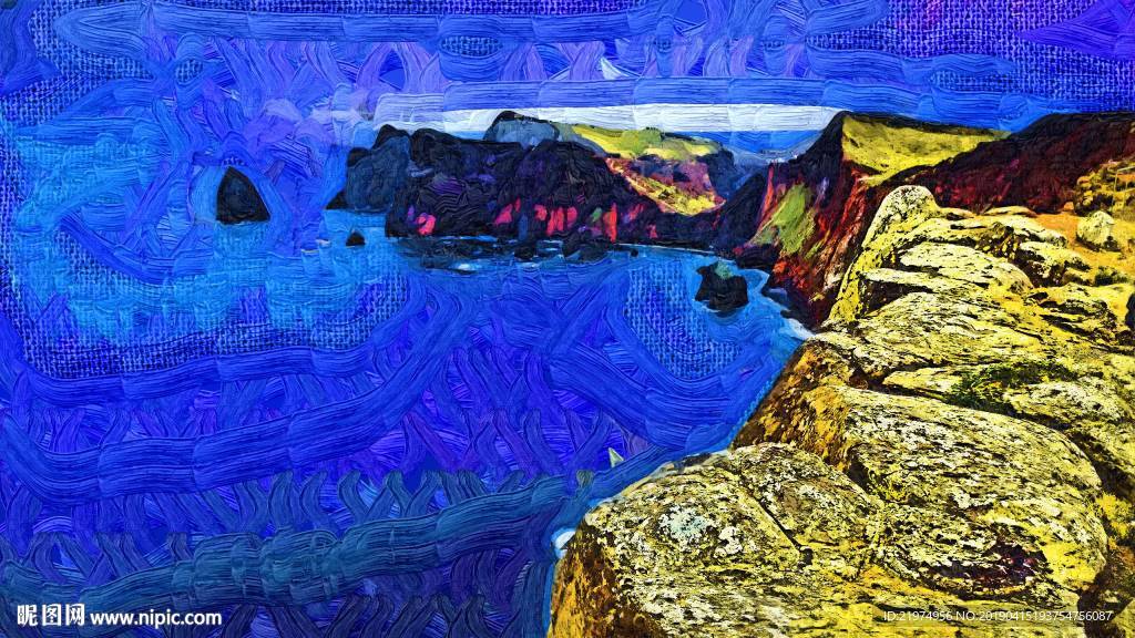 油画