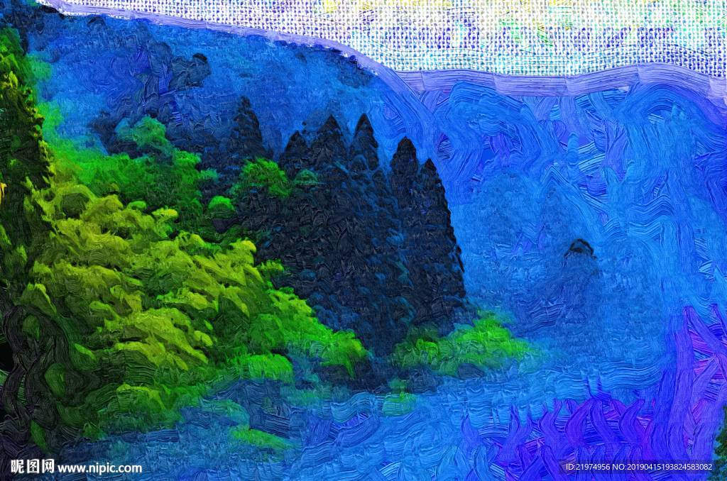 油画