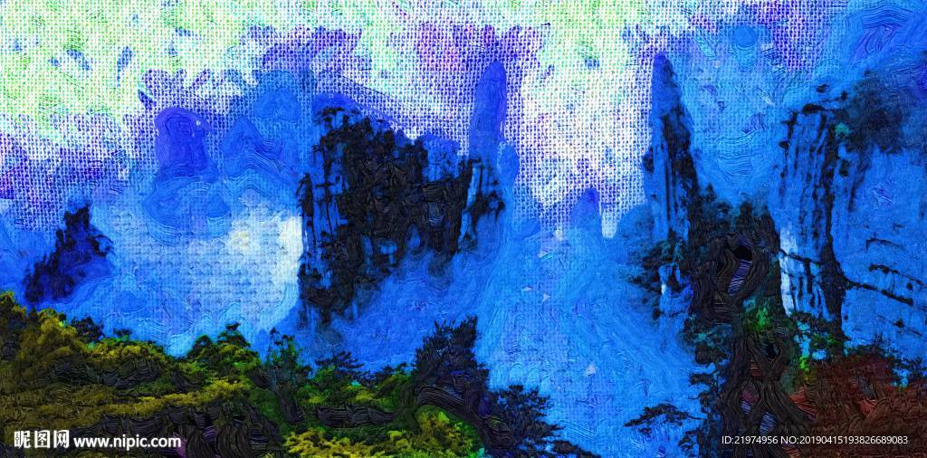 油画