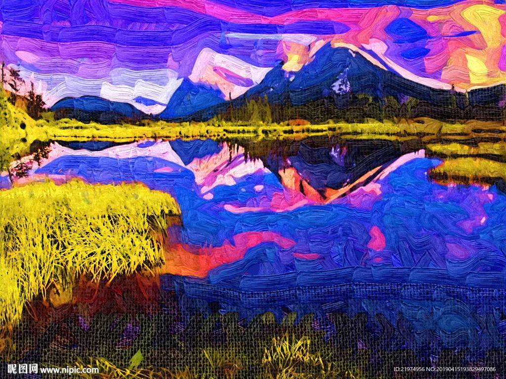 油画