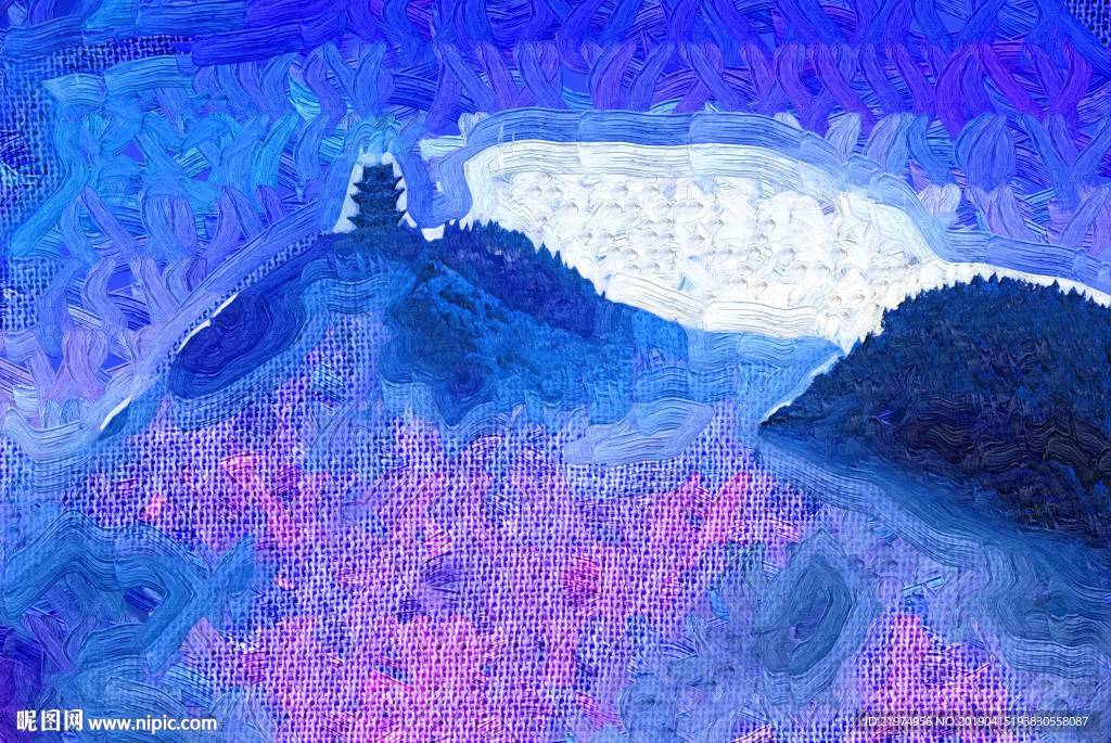 油画