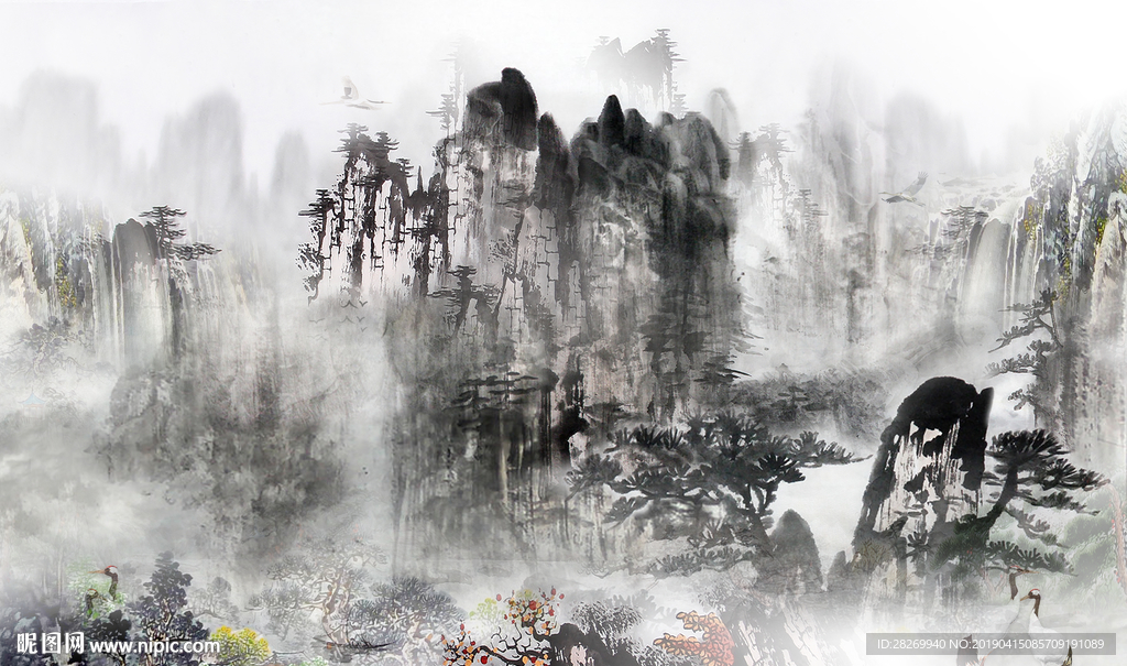意境山水画