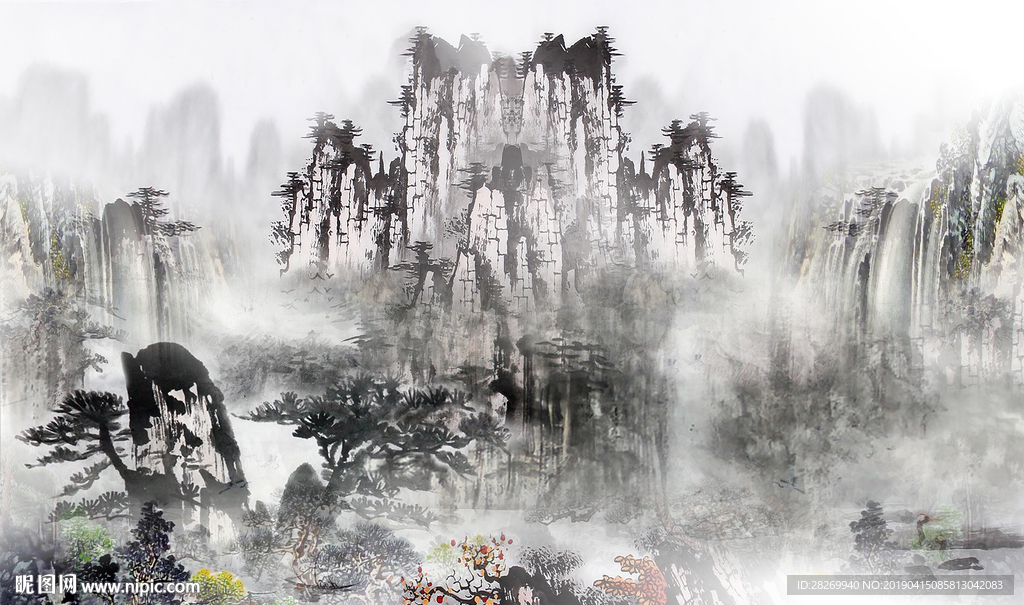 意境山水画