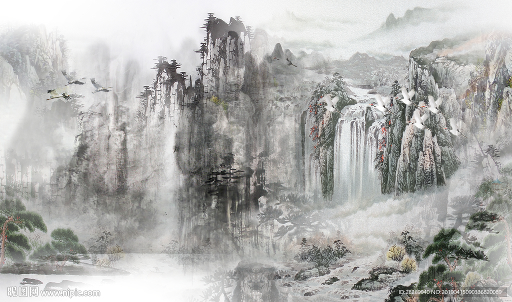 意境山水画