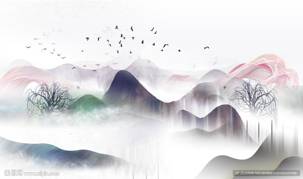 水墨画