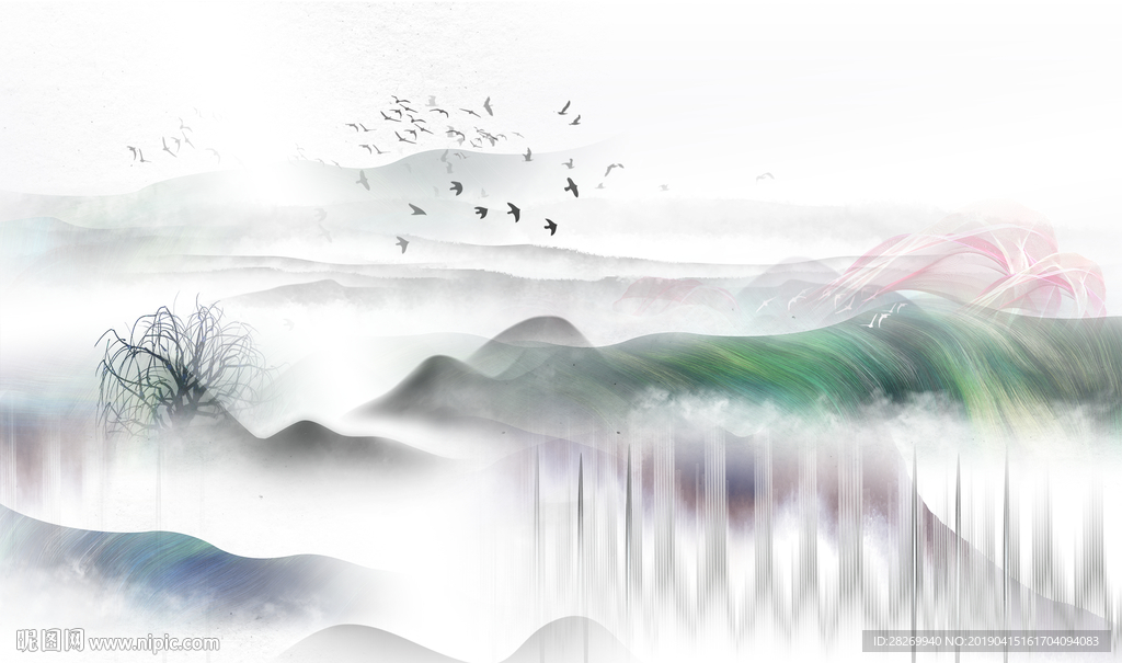 水墨画