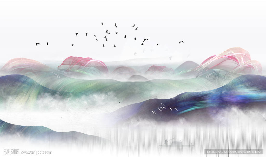 水墨画