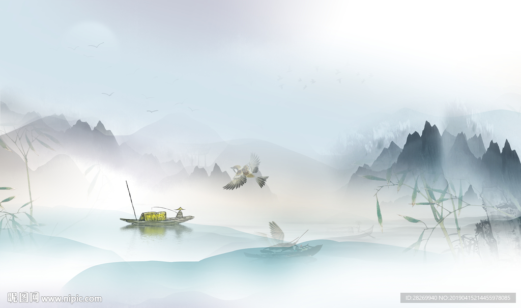 水墨山水