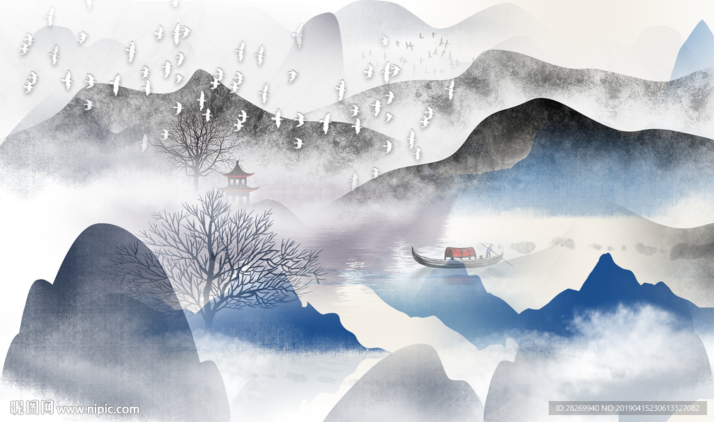 水墨画