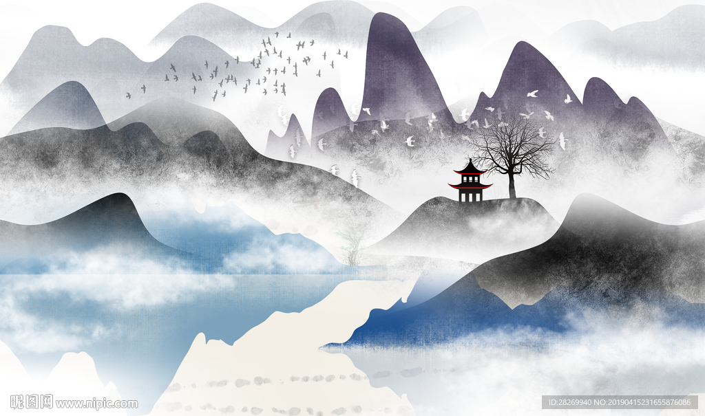 水墨画