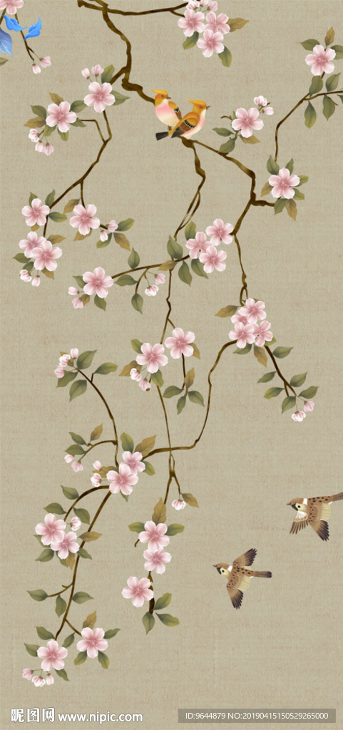 工笔花鸟